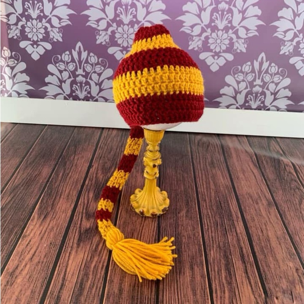 Crochet Harry Potter inspired Elf Hat